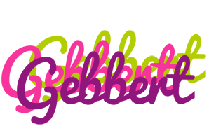 Gebbert flowers logo