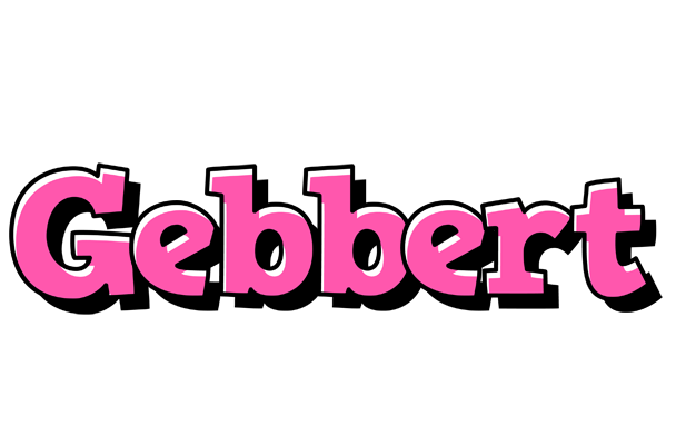 Gebbert girlish logo