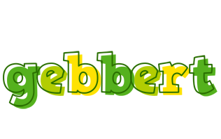 Gebbert juice logo