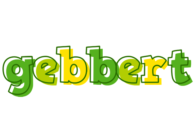 Gebbert juice logo