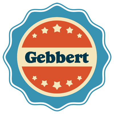 Gebbert labels logo