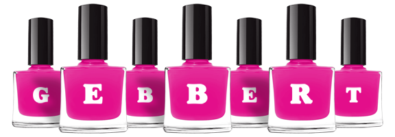 Gebbert nails logo