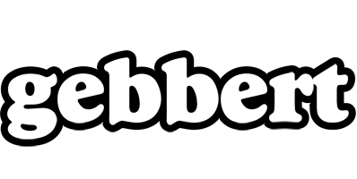Gebbert panda logo