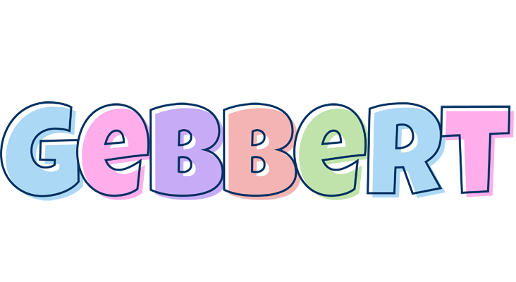 Gebbert pastel logo