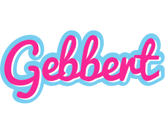 Gebbert popstar logo