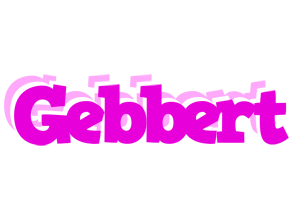 Gebbert rumba logo