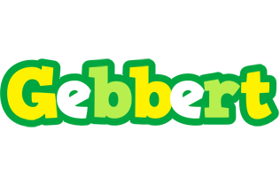 Gebbert soccer logo