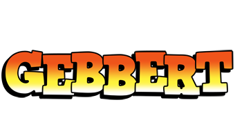 Gebbert sunset logo