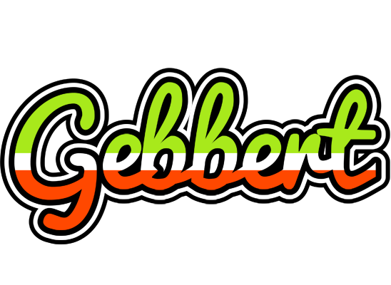 Gebbert superfun logo