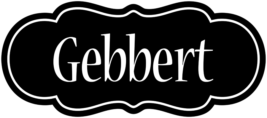 Gebbert welcome logo