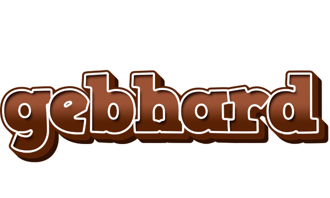 Gebhard brownie logo