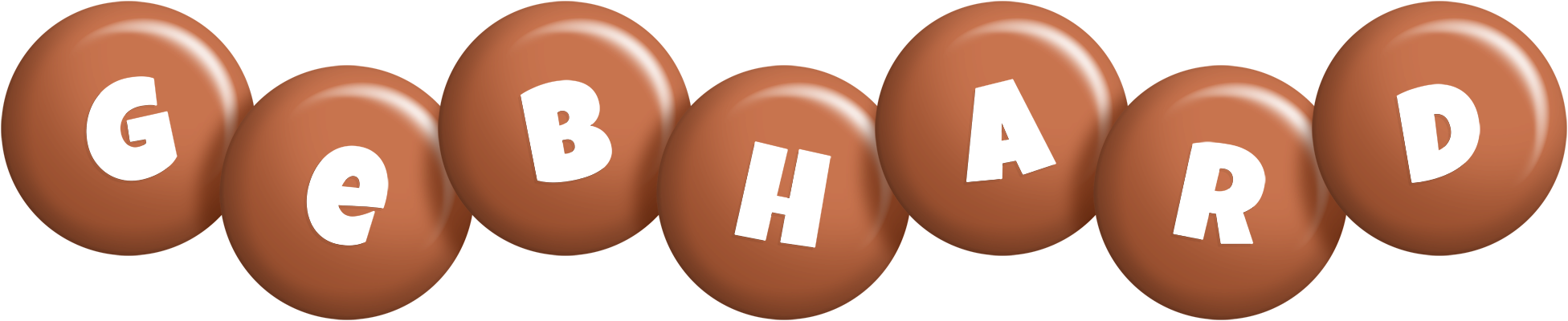 Gebhard candy-brown logo