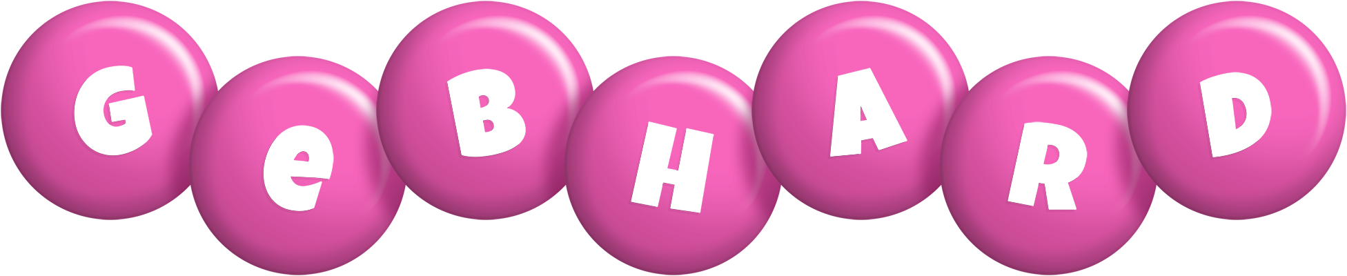 Gebhard candy-pink logo