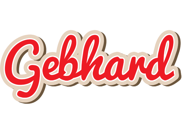 Gebhard chocolate logo