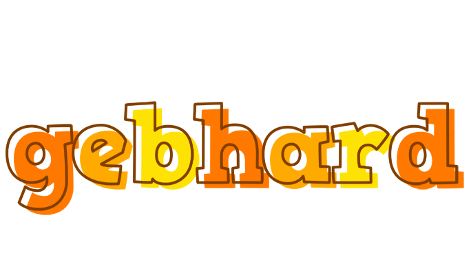 Gebhard desert logo