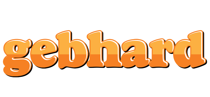 Gebhard orange logo