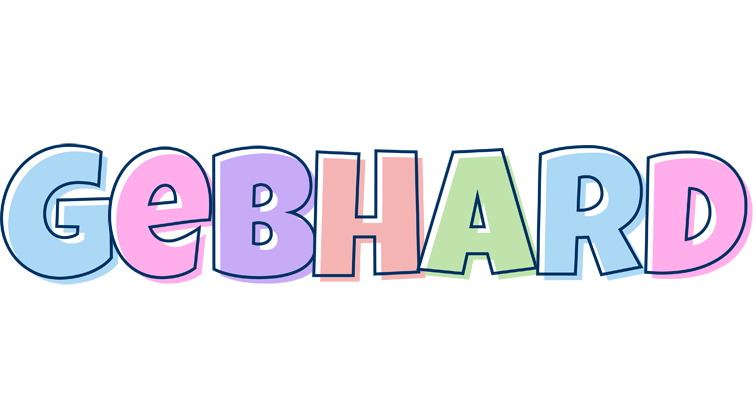 Gebhard pastel logo