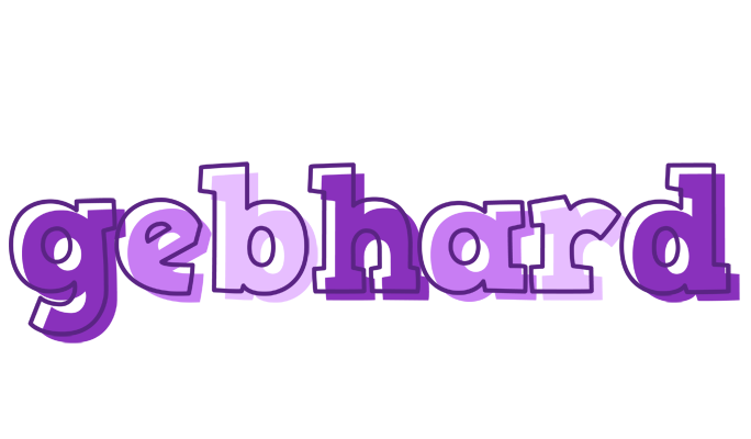 Gebhard sensual logo