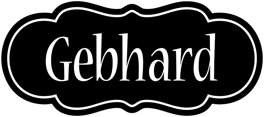 Gebhard welcome logo