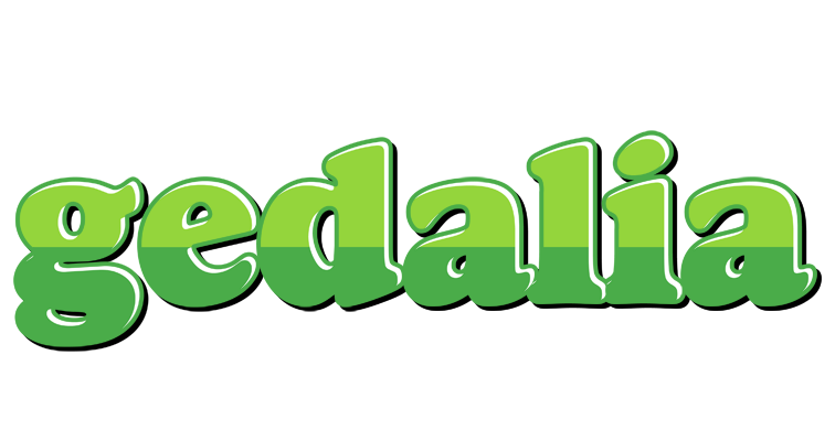 Gedalia apple logo