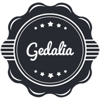 Gedalia badge logo