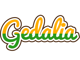 Gedalia banana logo