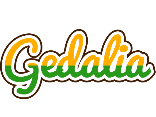 Gedalia banana logo