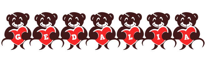 Gedalia bear logo