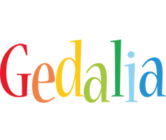 Gedalia birthday logo