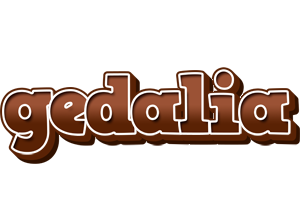 Gedalia brownie logo