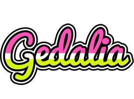 Gedalia candies logo