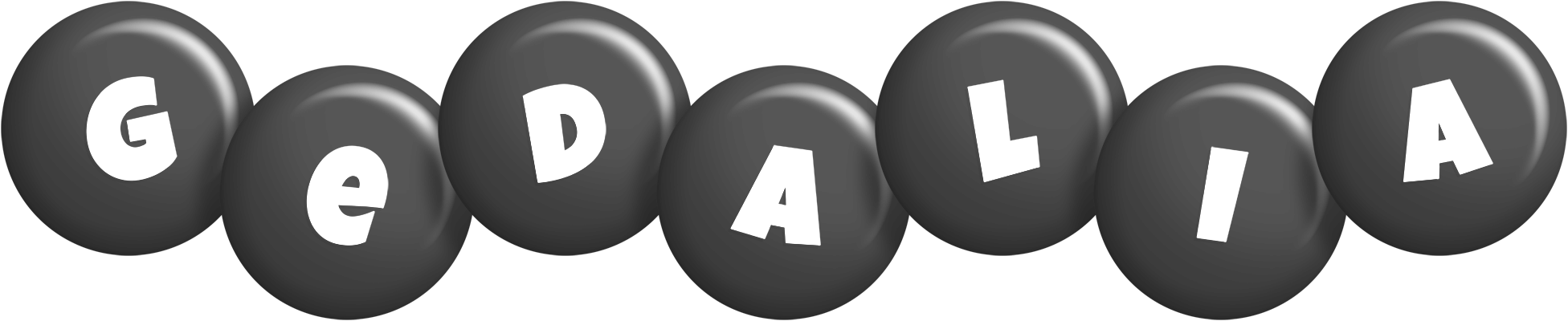Gedalia candy-black logo