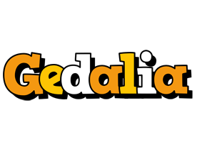 Gedalia cartoon logo