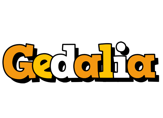 Gedalia cartoon logo