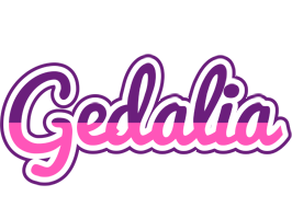 Gedalia cheerful logo