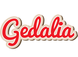 Gedalia chocolate logo