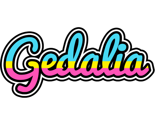 Gedalia circus logo