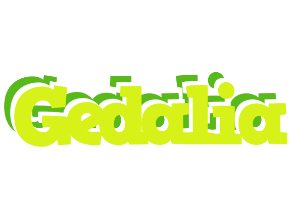 Gedalia citrus logo
