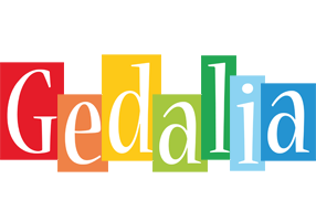 Gedalia colors logo