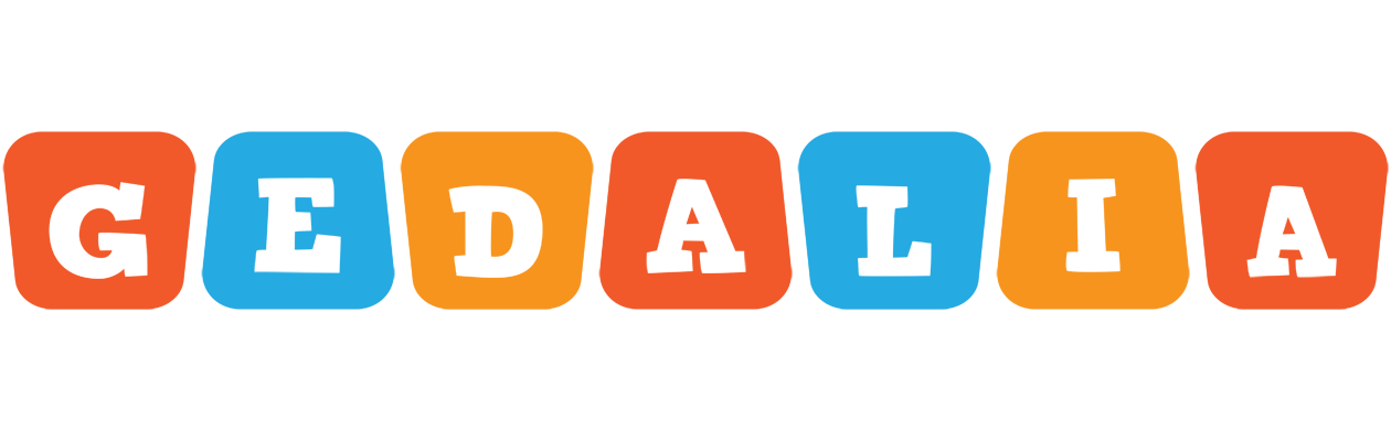Gedalia comics logo