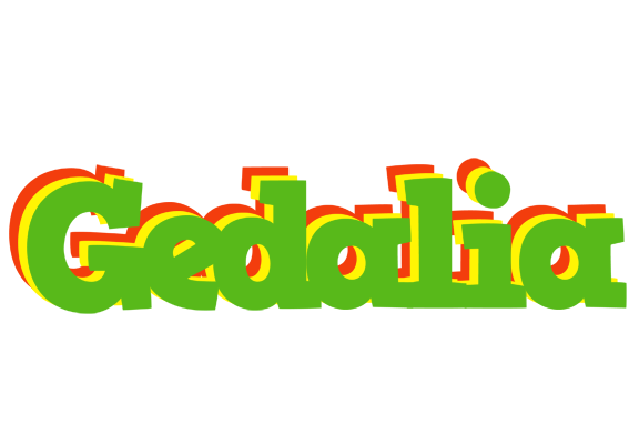 Gedalia crocodile logo