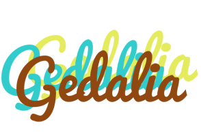 Gedalia cupcake logo