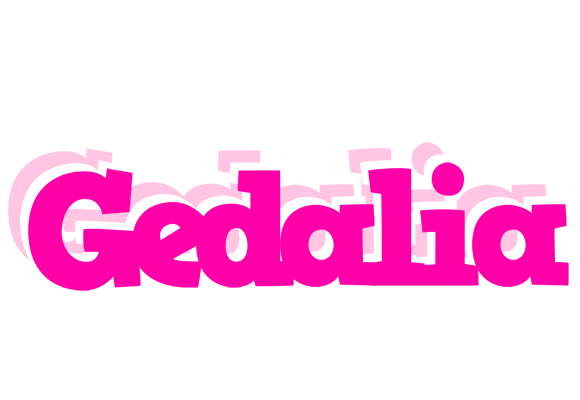 Gedalia dancing logo