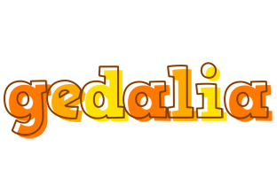 Gedalia desert logo