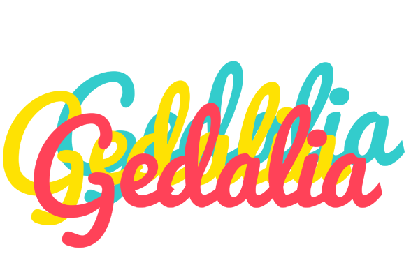 Gedalia disco logo