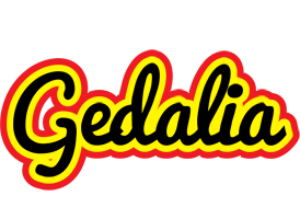 Gedalia flaming logo