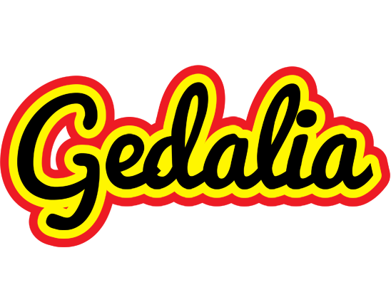 Gedalia flaming logo
