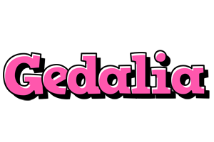 Gedalia girlish logo