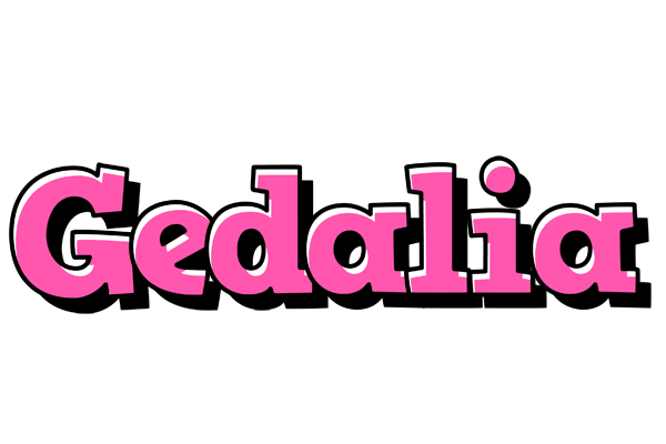 Gedalia girlish logo