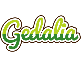 Gedalia golfing logo